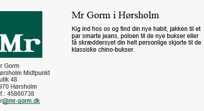 Mr. Gorms Order of Merit efter 29. juli